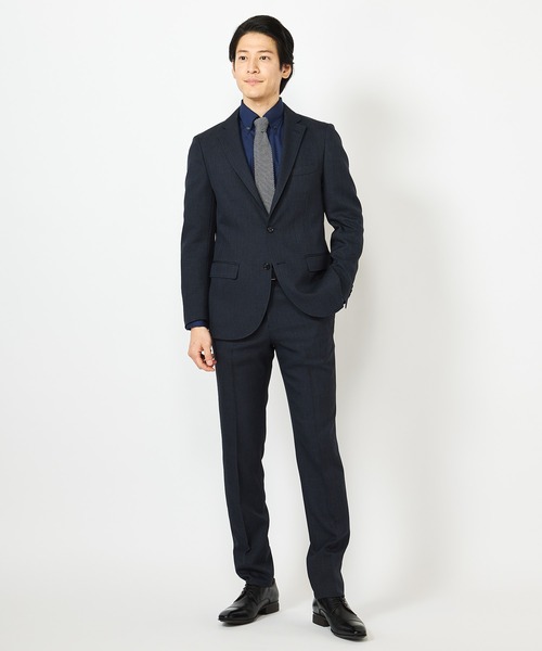 CROWDED CLOSET（クラウデッドクローゼット）の「シャークスキンスラックス（スラックス・メンズ・グレー/ブラック/ネイビー・01/02/03/04）」の13枚目の写真