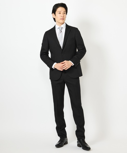 CROWDED CLOSET（クラウデッドクローゼット）の「シャークスキンスラックス（スラックス・メンズ・グレー/ブラック/ネイビー・01/02/03/04）」の14枚目の写真