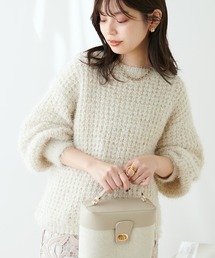 natural couture | もしゃもしゃメッシュニット(ニット/セーター)