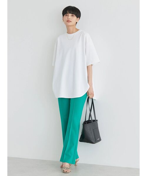 AMERICAN HOLIC（アメリカンホリック）の「美・美・美　ポンチフレアパンツ（その他パンツ・レディース・ピンク/モカ/グリーン/ブラック/ブルー/イエロー・S/XS/L/M）」の10枚目の写真