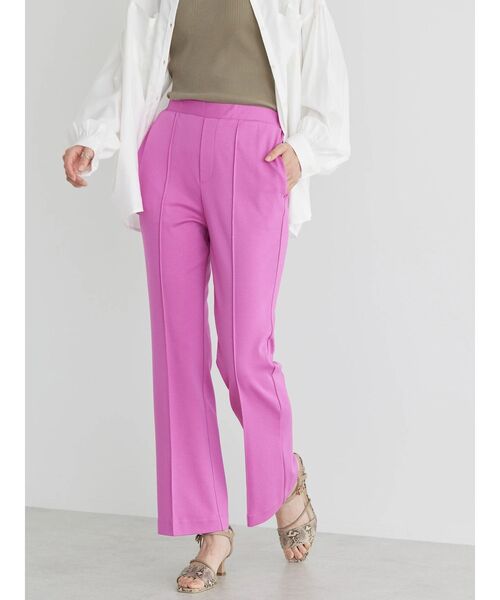 AMERICAN HOLIC（アメリカンホリック）の「美・美・美　ポンチフレアパンツ（その他パンツ・レディース・ピンク/モカ/グリーン/ブラック/ブルー/イエロー・S/XS/L/M）」の14枚目の写真