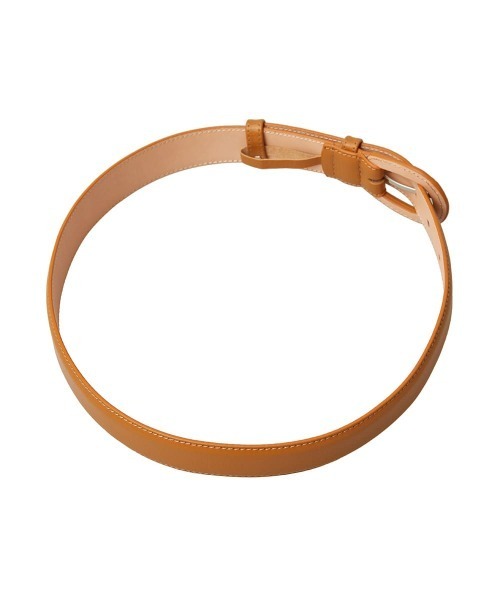 CLANE（クラネ）の「BASIC LEATHER WIDE BELT（ベルト）」 - WEAR