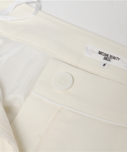 NATURAL BEAUTY BASIC(ナチュラルビューティーベーシック)の「クロップドパンツ(その他パンツ・レディース・ブラック/ホワイト系その他/ネイビー・MEDIUM/LARGE/SMALL/X-SMALL)」の15枚目の写真