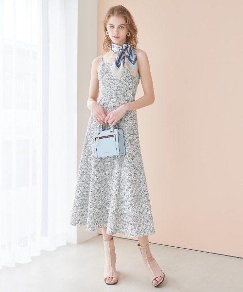 And Couture（アンドクチュール）の「クロップト丈ニット＋ラメ  