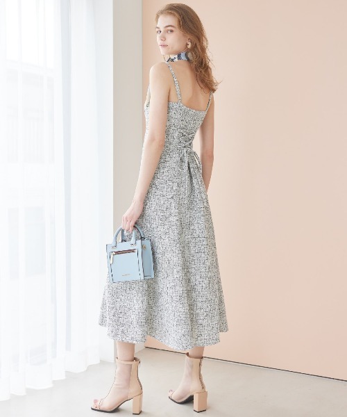 AND COUTURE（アンドクチュール）の「クロップト丈ニット＋ラメ 