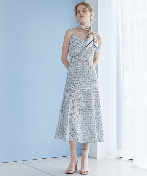 AND COUTURE（アンドクチュール）の「クロップト丈ニット＋ラメ 