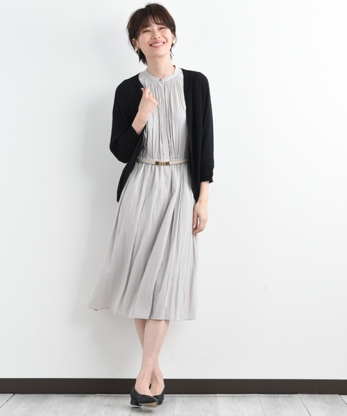 actuel(アクチュエル)の「【actuel】【UV・接触冷感】ドルマンカーディガン(カーディガン/ボレロ・レディース・ブルー/ブラック/ホワイト/グリーン・FREE)」の14枚目の写真