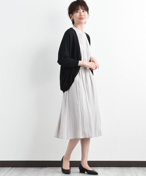 actuel(アクチュエル)の「【actuel】【UV・接触冷感】ドルマンカーディガン(カーディガン/ボレロ・レディース・ブルー/ブラック/ホワイト/グリーン・FREE)」の21枚目の写真