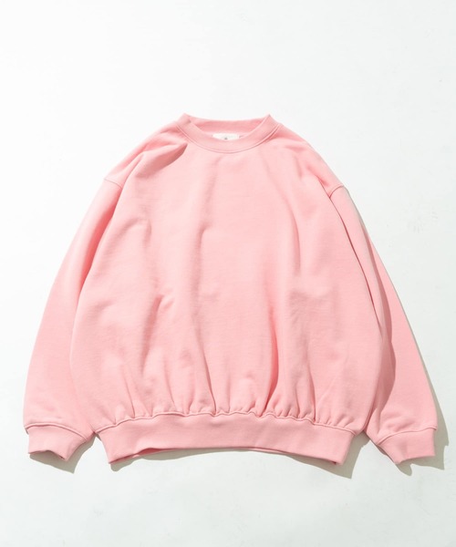 URBAN RESEARCH Sonny Label（アーバンリサーチサニーレーベル）の「スーパービッグ裏毛スウェットプルオーバー（スウェット・メンズ・ピンク/ブラック/ベージュ系その他/グレー/グリーン・LARGE/MEDIUM）」の5枚目の写真