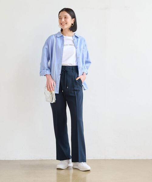 greenlabelrelaxing コルトレイクリネン シャツ 長袖 green label relaxing（グリーンレーベルリラクシング）の
