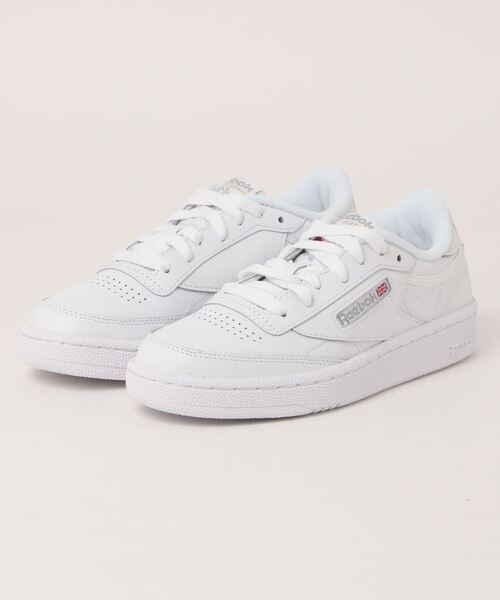 DouDou(ドゥドゥ)の「【Reebok/リーボック】CLUB C 85(スニーカー・レディース・ホワイト・24.5cm/24cm/23.5cm)」の4枚目の写真