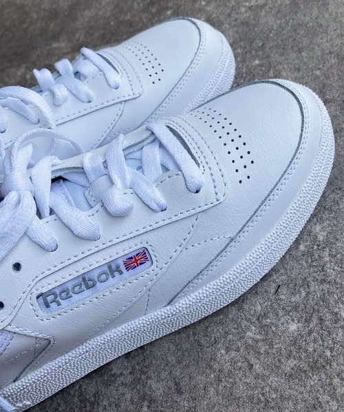 DouDou(ドゥドゥ)の「【Reebok/リーボック】CLUB C 85(スニーカー・レディース・ホワイト・24.5cm/24cm/23.5cm)」の5枚目の写真
