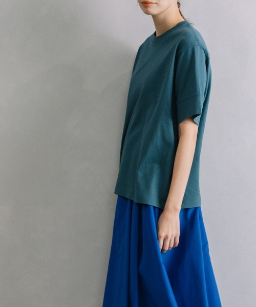 MARECHAL TERRE（マルシャルテル）の「バックロゴプリントTシャツ（Tシャツ/カットソー・レディース・オレンジ/ホワイト/ライトグレー/グリーン/ブラック・MEDIUM）」の7枚目の写真