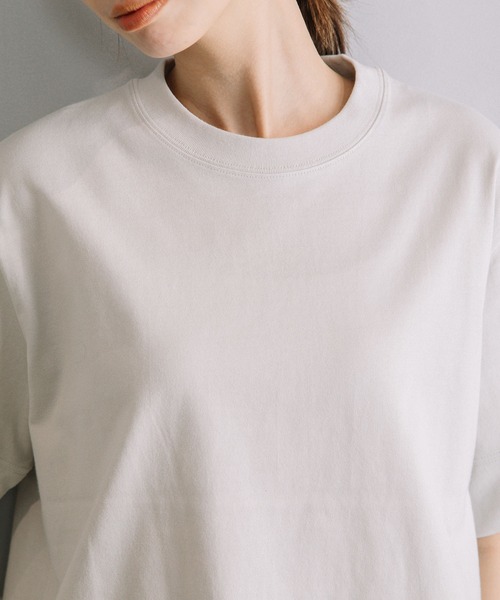 MARECHAL TERRE（マルシャルテル）の「バックロゴプリントTシャツ（Tシャツ/カットソー・レディース・オレンジ/ホワイト/ライトグレー/グリーン/ブラック・MEDIUM）」の15枚目の写真