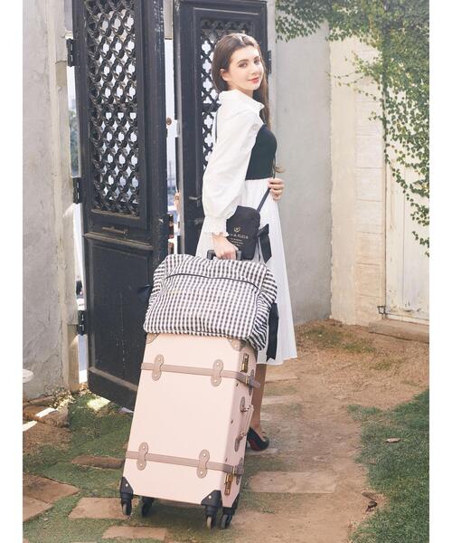 Maison de FLEUR（メゾンドフルール）の「ギンガムチェックキャリー