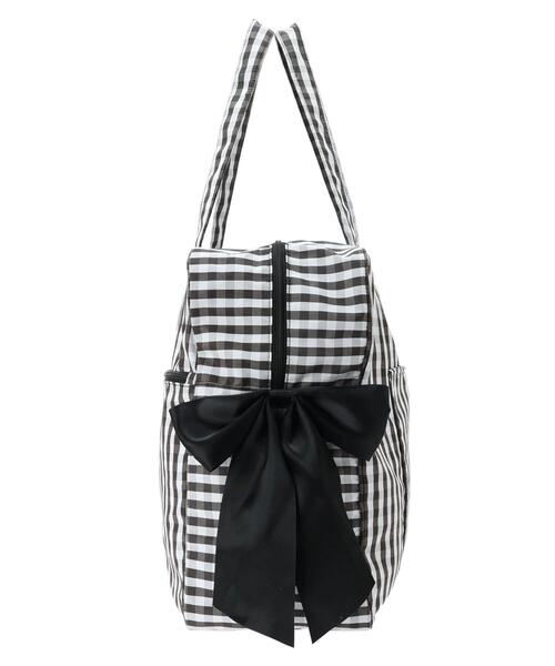 Maison de FLEUR（メゾンドフルール）の「ギンガムチェックキャリー