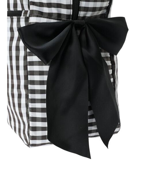 Maison de FLEUR（メゾンドフルール）の「ギンガムチェックキャリー