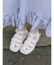 merry jenny | flowerグルカサンダル(サンダル)