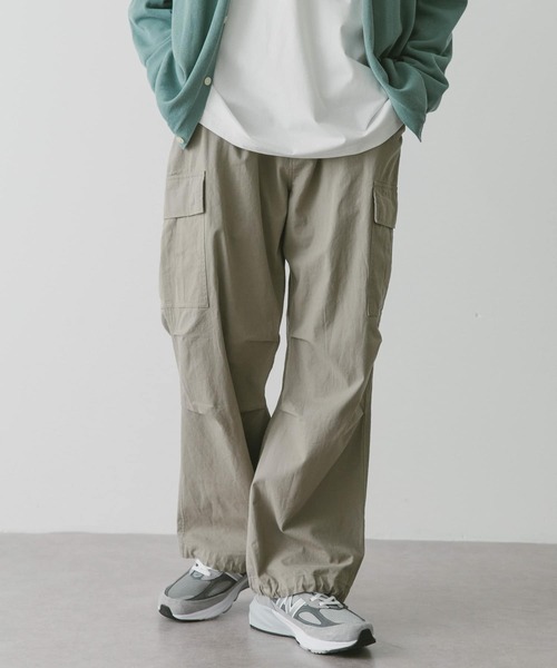 URBAN RESEARCH DOORS（アーバンリサーチドアーズ）の「オレンジフェイスカーゴパンツ（カーゴパンツ・メンズ・オリーブ/グリーン系その他・MEDIUM/LARGE）」の9枚目の写真