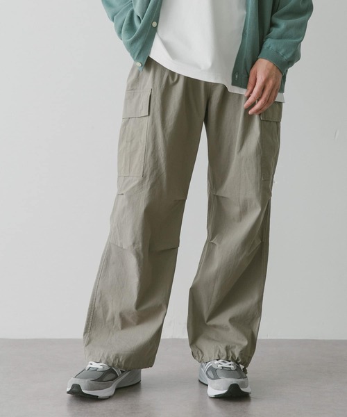 URBAN RESEARCH DOORS（アーバンリサーチドアーズ）の「オレンジフェイスカーゴパンツ（カーゴパンツ・メンズ・オリーブ/グリーン系その他・MEDIUM/LARGE）」の3枚目の写真