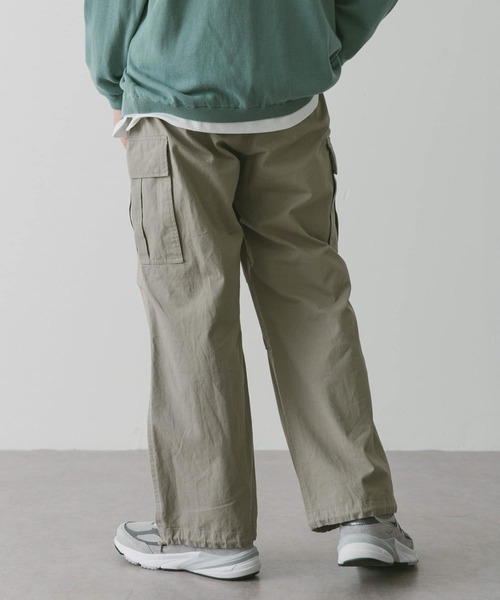 URBAN RESEARCH DOORS（アーバンリサーチドアーズ）の「オレンジフェイスカーゴパンツ（カーゴパンツ・メンズ・オリーブ/グリーン系その他・MEDIUM/LARGE）」の5枚目の写真