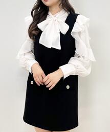 INGNI | Vネックポンチジャンスカ(ジャンパースカート)