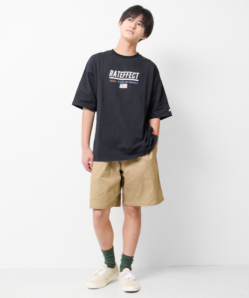 RAT EFFECT（ラットエフェクト）の「ツイルクライミングショートパンツ（その他パンツ・キッズ・ブラック/ライトベージュ/チャコールグレー/カーキ・150/120/170/140/130/160）」の15枚目の写真