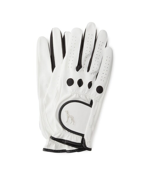 adabat（アダバット）の「ゴルフ用両手グローブ（その他・レディース・レッド系1/ライトブルー/ブラック/ピンク系/オレンジ/ホワイト/ブルー系その他/イエロー・01/02）」の2枚目の写真