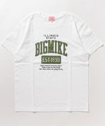 BIG MIKE ビッグマイク HANDWRITING COLLEGE SS TEE 手書きカレッジ 半袖プリント Tシャツ 102328400