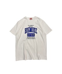 BIG MIKE ビッグマイク  HANDWRITING COLLEGE SS TEE 手書きカレッジ 半袖プリント Tシャツ 102328400