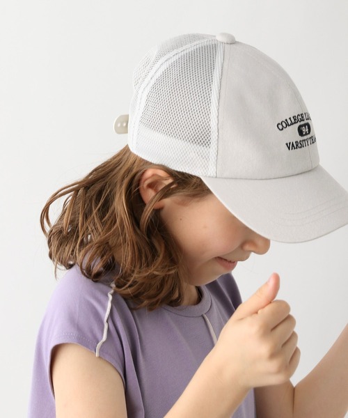 GLOBAL WORK(グローバルワーク)の「DRY/洗える抗菌CAP/195794(キャップ・キッズ・ネイビー/ブラック/ベージュ系その他3/ベージュ/パープル系その他2/ライトパープル/ライトグレー/ライトブルー・MEDIUM/LARGE)」の2枚目の写真