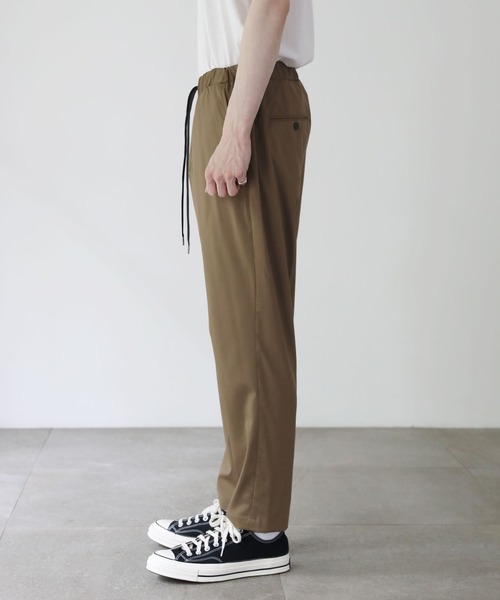 THE CASUAL(カジュアル)の「接触冷感織ポリストレッチアンクルパンツ(その他パンツ・メンズ・ベージュ/ネイビー/ブラック/グレー・M/L/XL)」の18枚目の写真