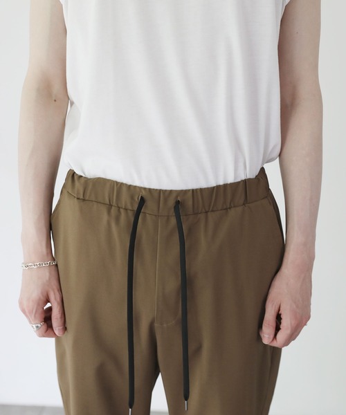 THE CASUAL(カジュアル)の「接触冷感織ポリストレッチアンクルパンツ(その他パンツ・メンズ・ベージュ/ネイビー/ブラック/グレー・M/L/XL)」の20枚目の写真