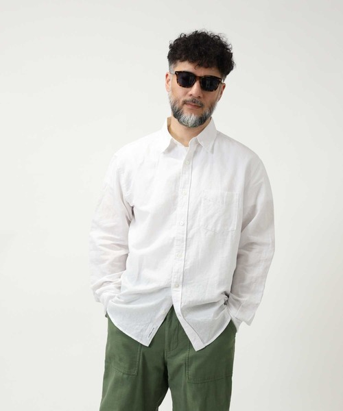 【セール】【Salt&Pepper】綿麻レギュラーシャツ（シャツ/ブラウス）｜Salt&Pepper（ソルトアンドペッパー）のファッション通販