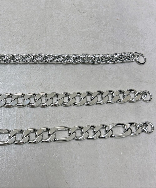 CPCM（シーピーシーエム）の「アソートシルバーチェーンブレス大（ブレスレット・メンズ・シルバー系その他/シルバー/シルバー系その他2・FREE）」の9枚目の写真
