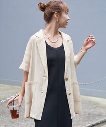 COLONY 2139 | シアーテーラード半袖ジャケットシャツ(シャツ/ブラウス)