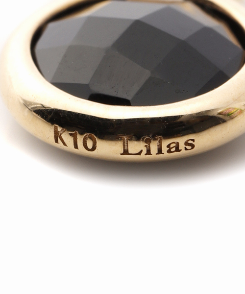 オニキスクルミチャーム K10（チャーム）｜Lilas（リラ）の