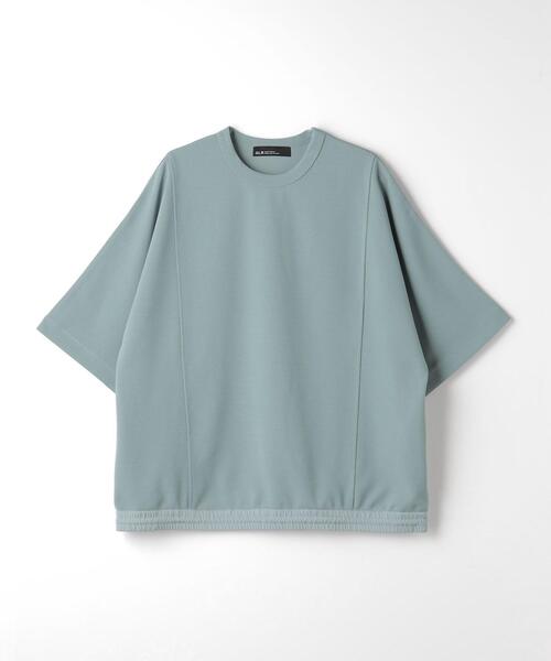 【新品】定価24,200円　レリアン　ドルマンtシャツ　エメラルドグリーン13＋ 新品】定価24, レリアン ドルマンtシャツ エメラルドグリーン13＋