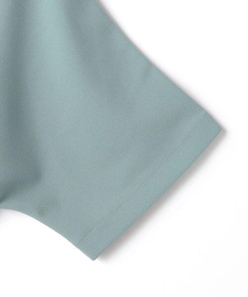 green label relaxing（グリーンレーベルリラクシング）の「Morley ドルマン Tシャツ（Tシャツ/カットソー・メンズ・ライム/ベージュ/ダークグレー・S/M/L）」の14枚目の写真