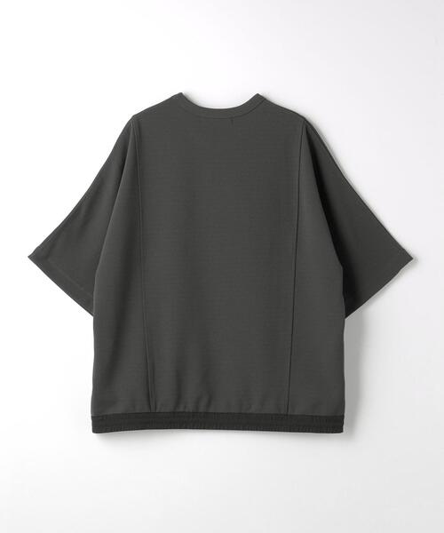 green label relaxing（グリーンレーベルリラクシング）の「Morley ドルマン Tシャツ（Tシャツ/カットソー・メンズ・ライム/ベージュ/ダークグレー・S/M/L）」の13枚目の写真