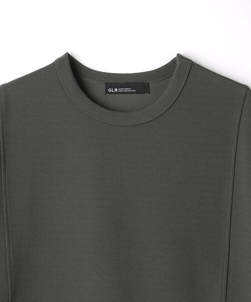 green label relaxing（グリーンレーベルリラクシング）の「Morley ドルマン Tシャツ（Tシャツ/カットソー・メンズ・ライム/ベージュ/ダークグレー・S/M/L）」の7枚目の写真