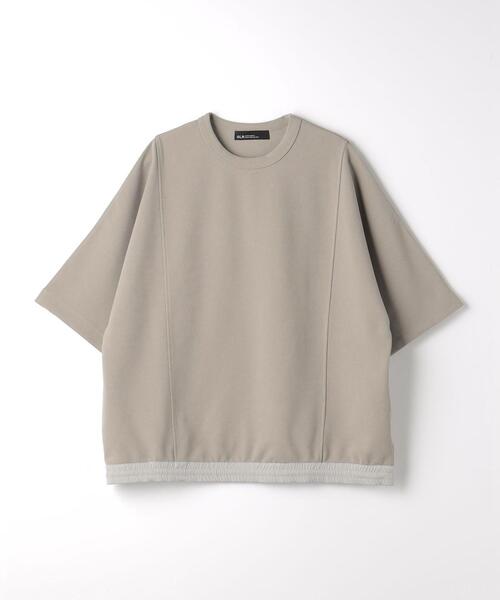 【新品】定価24,200円　レリアン　ドルマンtシャツ　エメラルドグリーン13＋ 新品】定価24, レリアン ドルマンtシャツ エメラルドグリーン13＋