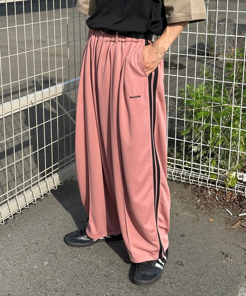 Perushu(ペルーシュ)の「トラックバルーンパンツ(その他パンツ・メンズ・ダークブラウン/ブルー/ピンク・LARGE/MEDIUM/SMALL)」の3枚目の写真