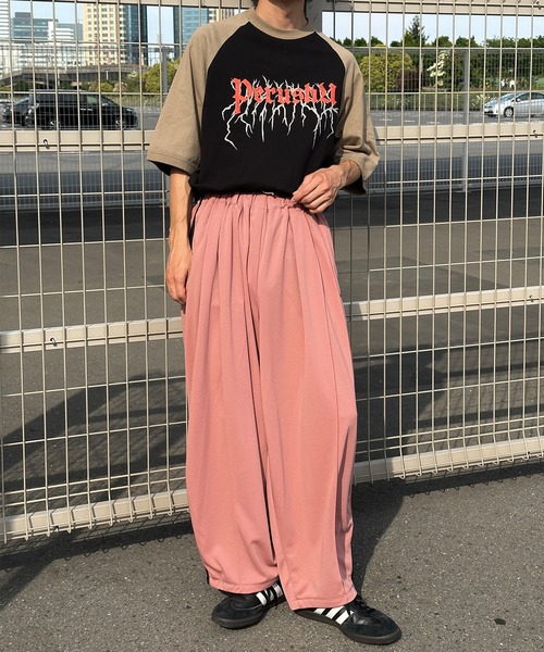 Perushu(ペルーシュ)の「トラックバルーンパンツ(その他パンツ・メンズ・ダークブラウン/ブルー/ピンク・LARGE/MEDIUM/SMALL)」の4枚目の写真