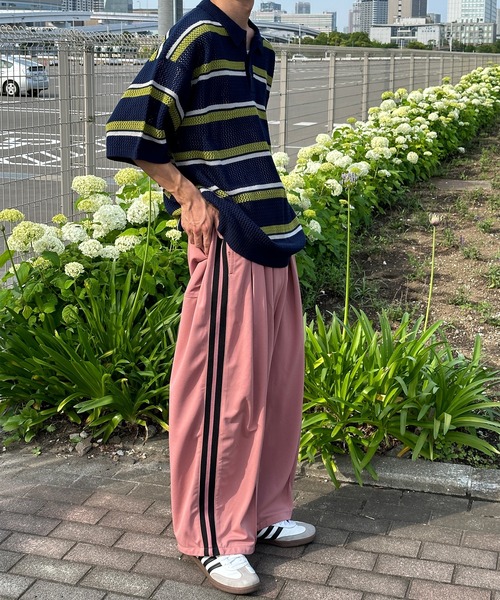 Perushu(ペルーシュ)の「トラックバルーンパンツ(その他パンツ・メンズ・ダークブラウン/ブルー/ピンク・LARGE/MEDIUM/SMALL)」の20枚目の写真