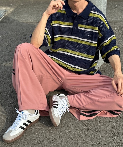 Perushu(ペルーシュ)の「トラックバルーンパンツ(その他パンツ・メンズ・ダークブラウン/ブルー/ピンク・LARGE/MEDIUM/SMALL)」の16枚目の写真