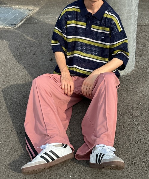 Perushu(ペルーシュ)の「トラックバルーンパンツ(その他パンツ・メンズ・ダークブラウン/ブルー/ピンク・LARGE/MEDIUM/SMALL)」の17枚目の写真