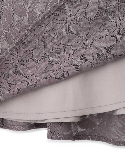 PROPORTION BODY DRESSING（プロポーションボディドレッシング）の「バイカラーレーススカート / 1213220804（スカート・レディース・ブラック/ホワイト系その他/ダークグレー・MEDIUM/X-SMALL/SMALL）」の11枚目の写真