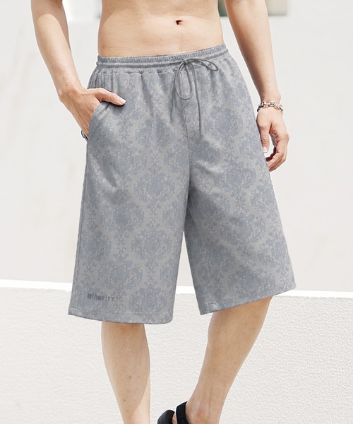 MinoriTY】水陸両用フラワースイムウェア 水着 ショートパンツ 裏