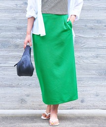 coca（coca） | リップルストレッチカラータイトスカート(スカート)